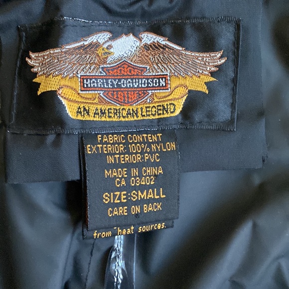 HARLEY-DAVIDSON Motorcycle Riding Rain Gear Women Small - Picture 11 of 15